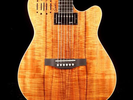 Godin A6 Ultra Figured Koa Cheap