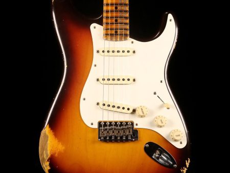 Fender Custom Shop  59 Stratocaster 2019 Heavy Relic Faded Chocolate 3-Color Sunburst For Discount