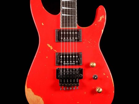 Jackson Custom Shop Nitro Aged SL2H-V Soloist Music Zoo Exclusive Fiesta Red 2017 Online