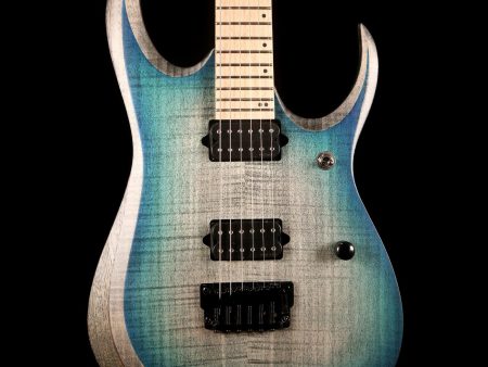 Ibanez RGD61AL RGD Axion Label 6-String Stained Sapphire Blue Burst Fashion