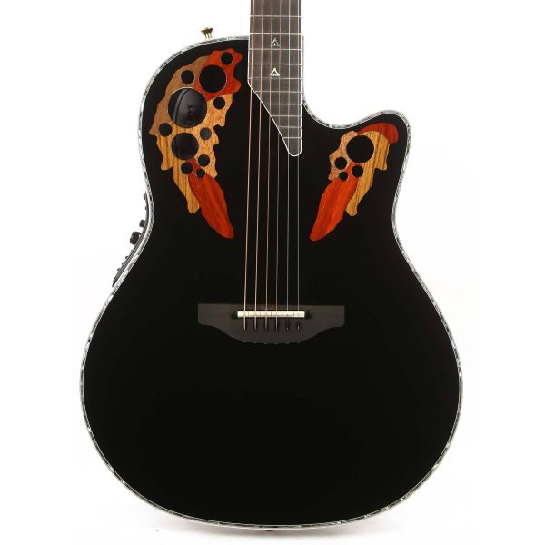 Ovation American LX Custom Elite Super Shallow Black Cheap