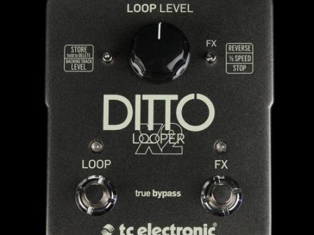 TC Electronic Ditto X2 Looper Effects Pedal Hot on Sale