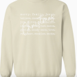 Christmas Words Crewneck Sweatshirt For Discount