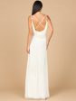 Beaded Gown with Cowl Back on Sale