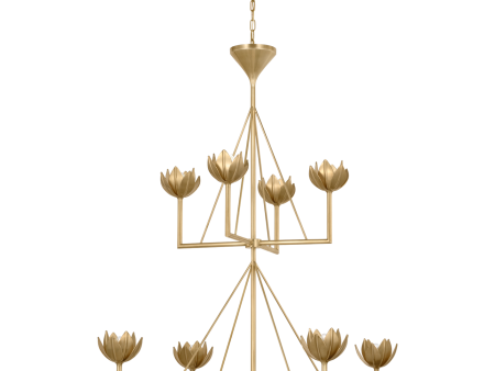 Alberto Large Two Tier Chandelier Online now