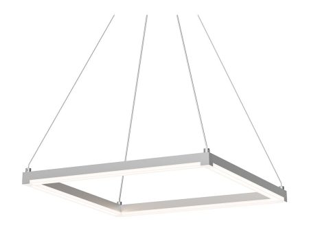 Stix 19  Square LED Pendant (with 20  Cord) Online Hot Sale