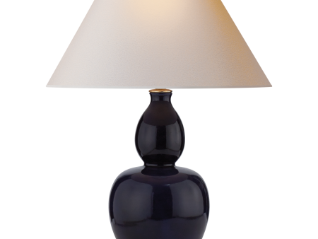 Yue Double Gourd Table Lamp with Natural Paper Shade Online now