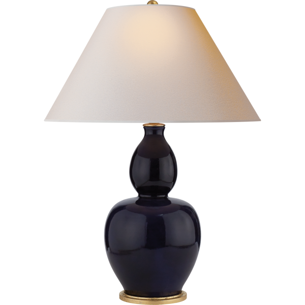 Yue Double Gourd Table Lamp with Natural Paper Shade Online now