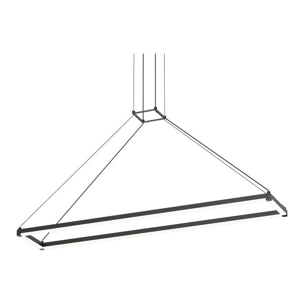 Stix 47  x 9  Rectangle LED Pendant (with 20  Cord) Online now