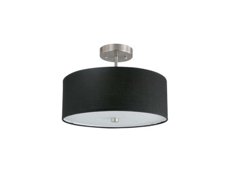 Zen 3-Light Semi Flush Mount Online now