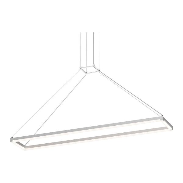 Stix 47  x 9  Rectangle LED Pendant (with 20  Cord) Online now