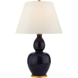 Yue Double Gourd Table Lamp with Linen Shade Supply