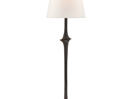 Bates Large Sculpted Floor Lamp For Sale