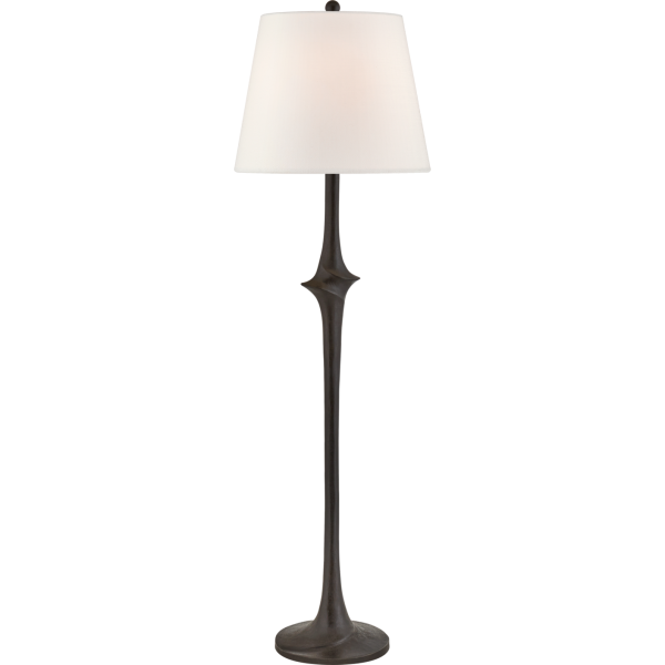 Bates Large Sculpted Floor Lamp For Sale