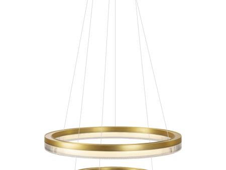 Evaline 32  2-Tier Pendant For Discount