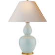 Yue Double Gourd Table Lamp with Natural Paper Shade Online now