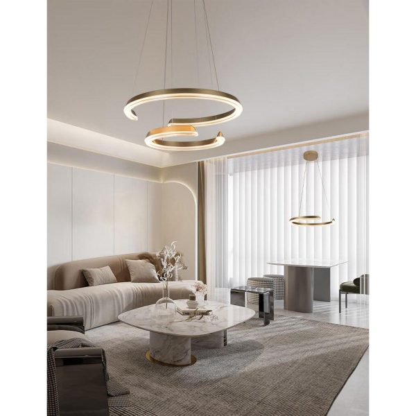 Solaire 24  2-Tier Pendant For Discount