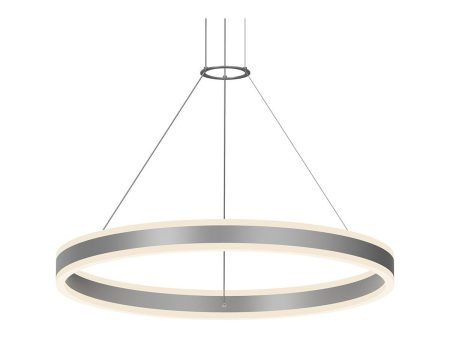 Double Corona 32  LED Ring Pendant (with 20  Cords) Discount