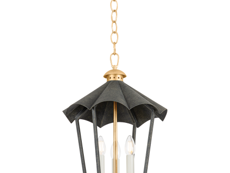 Wildomar 3-Light Lantern Online now