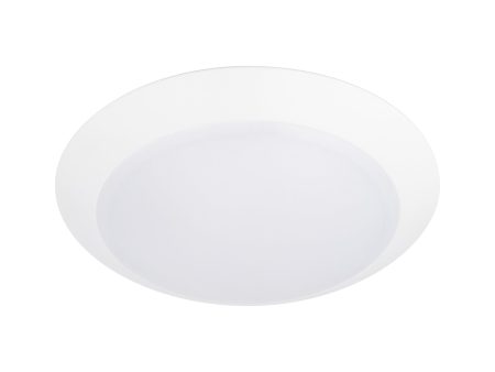 Disc LED 9  Round Flush Mount Online Sale