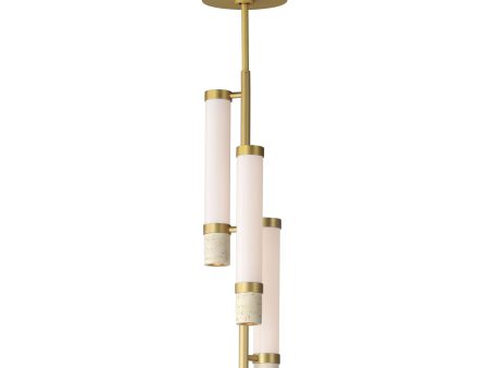 Travertine 3-Light LED Pendant For Cheap