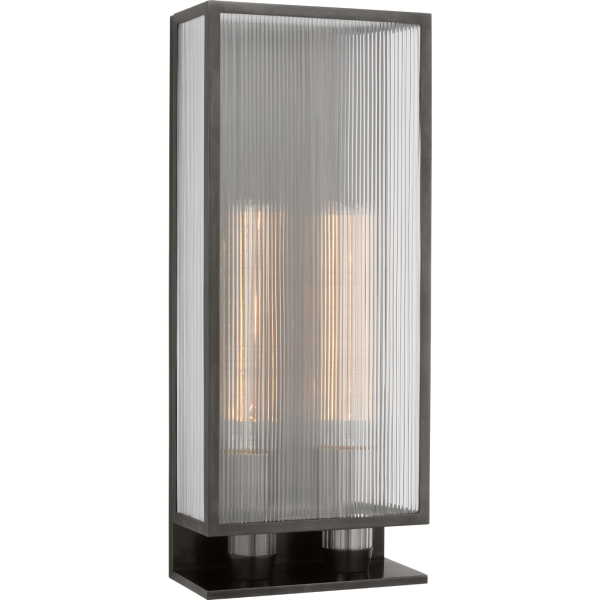 York 24  Double Box Outdoor Sconce on Sale