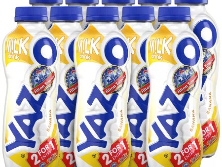 Yazoo Banana Milkshake Pack of 10 x 400ml Hot on Sale