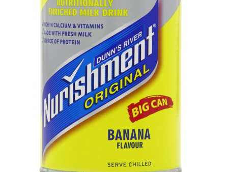 Nurishment The Original Banana Flavour 400g (Pack of 12) on Sale