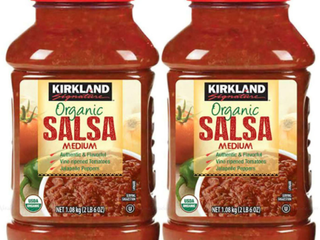 Kirkland Signature Organic Salsa Pack of 2x1.08kg Fashion