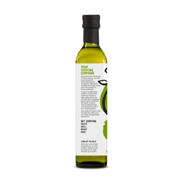 Chosen Foods 100% Avocado Oil Pack of 1ltr Hot on Sale