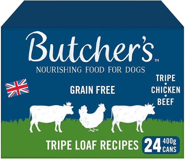 Butcher s Tripe Loaf Dog Food Tins 24 X 400g Sale