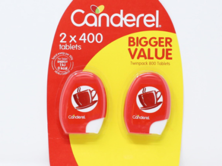 Canderel Low Calorie Sweetener Capsules (Pack of -2x400) For Discount