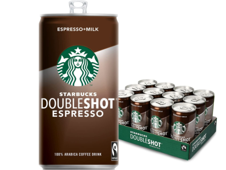 Starbucks Doubleshot Espresso Drinks Pack of 12x200 ml Fashion