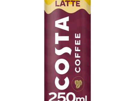 Costa Coffee Vanilla Latte Pack of 12x250ml For Cheap