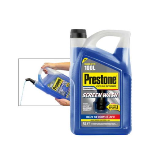 Prestone Extreme Visibility Concentrate Car Screen Wash Clean 5 L Sale