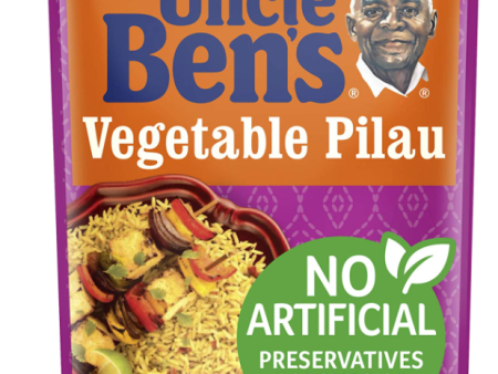 Uncle Ben s Vegetable Pilau Microwave Rice, 6 x 250g Online now