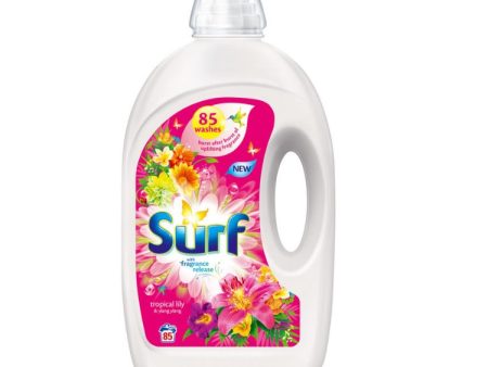 Surf Concentrated Laundry Liquid with Tropical Lily & Ylang Ylang, 3L Sale