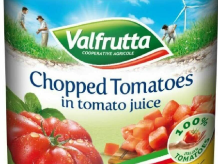 Valfrutta chopped Italian tomatoes 6 x 2.5kg Supply