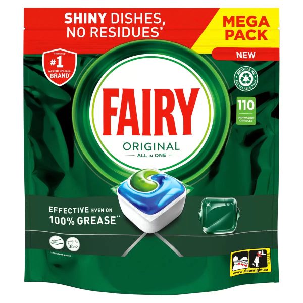 Fairy Original All In One Dishwasher Tablets Pack of 110 Tablet For Cheap